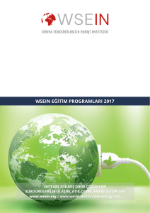 wseın eğitim programları 2017 - Reviesta