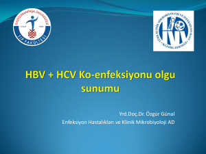 HBV + HCV Ko-enfeksiyonu olgu sunumu