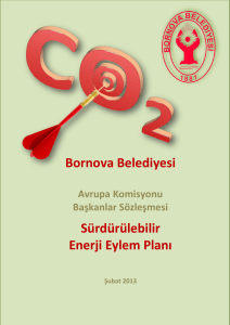 Bornova Belediyesi Sürdürülebilir Enerji Eylem Planı