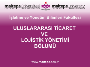 Slayt 1 - İşletme ve Yönetim Bilimler Fakültesi | TC Maltepe