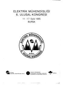 elektrik mühendisliği 6. ulusal kongresi