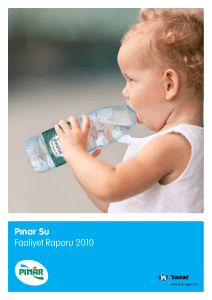 Pınar Su Faaliyet Raporu 2010