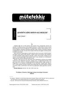 Mütefekkir Sayı 5