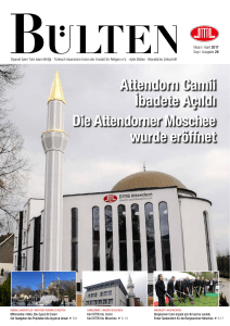 Die Attendorner Moschee wurde eröffnet Attendorn Camii