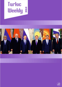 Turkic Weekly Bülteni 8. Sayı - Türk Dili Konuşan Ülkeler İşbirliği