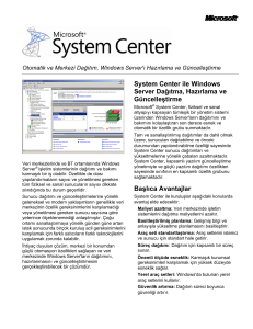 System Center ile Windows Server Dağıtma