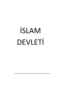 İslam Devleti - sosyaldoku.org