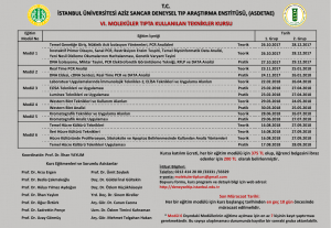 PowerPoint Sunusu - İstanbul Üniversitesi | Deneysel Tıp Araştırma