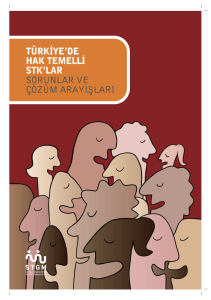 Türkiye`de Hak Temelli STK`lar - STGM