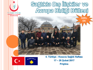 kosova sağlık haftası 17 - 26 şubat 2017 / priştine