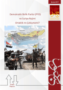 Demokratik Birlik Partisi (PYD) ve Suriye Rejimi Ortaklık mı
