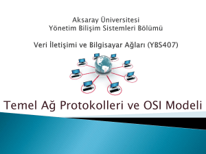 LAN Teknolojileri ve OSI Modeli