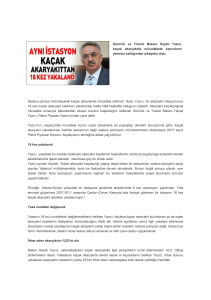 Gümrük ve Ticaret Bakanı Hayati Yazıcı, kaçak akaryakıtla