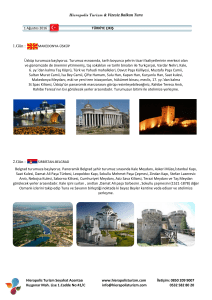 1.Gün : 2.Gün - Hierapolis Turizm