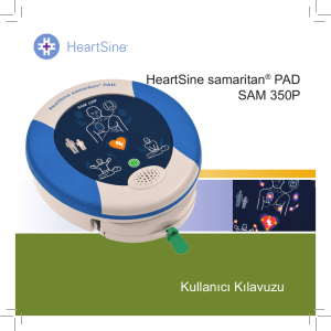 Kullanıcı Kılavuzu HeartSine samaritan® PAD SAM 350P