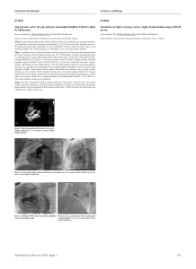 [P-081] Sağ koroner arter ile sağ atriyum arasındaki fistülün ADO