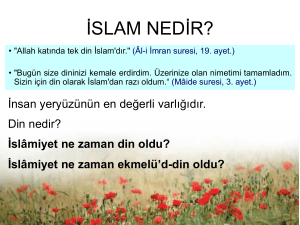 islam nedir? - video.eba.gov.tr