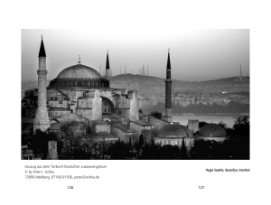 126 127 Hagia Sophia, Ayasofya, Istanbul Auszug aus dem Türkisch
