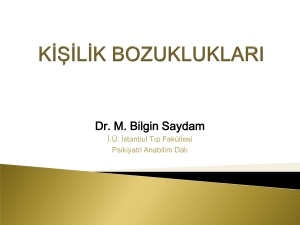 Dr. M. Bilgin Saydam - İstanbul Tıp Fakültesi