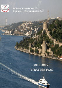 2015-2019 stratejik plan