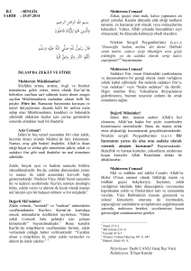 25.07.2014-İslam`da Zekat