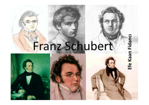 Franz Schubert - Efe Kaan Fidancı
