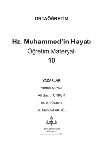 Hz. Muhammed`in Hayatı 10