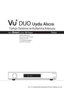 Türkçe - VU Plus