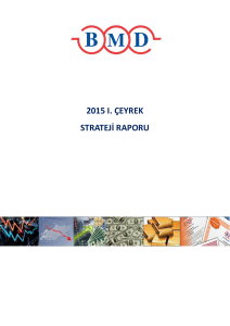 2015 ı. çeyrek strateji raporu