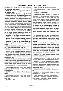 MG Konseyi B : 101 14 . 4 . 1982 O : 2 şılığı Türk parası