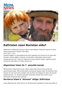 Kafiristan nasıl Nuristan oldu?