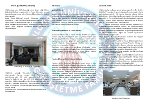 İNİF - Uludağ Üniversitesi İnegöl İşletme Fakültesi