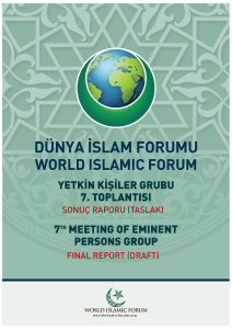 a. dünya islam forumu (dif) yetkin kişiler grubu
