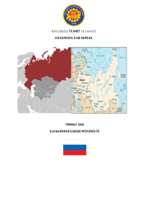rusya ülke raporu