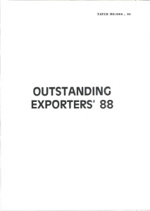 outstandıng exporters` 88