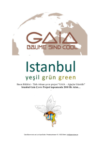 GAIA Istanbul Basinbildirisi 27.10.2009 - gaia