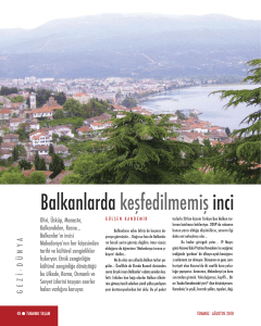 Balkanlarda keşfedilmemiş inci