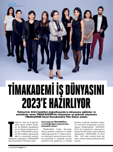 Türkiye`nin 2023 hedefleri doğrultusunda iş dünyasına