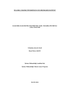 istanbul teknik üniversitesi fen bilimleri enstitüsü yüksek lisans tezi