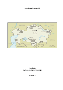 kazakistan ülke raporu