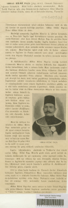 ABBAS HİLMİ PAŞA ^doğ^ 1874), Osmanlı İmparator luğunun
