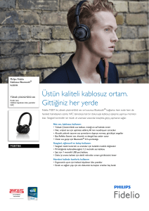 M2BTBK/00 Philips Kablosuz Bluetooth® kulaklık