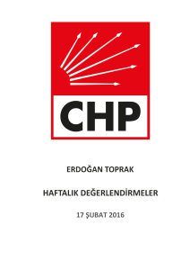 17 şubat 2016 - Erdoğan Toprak