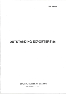 outstandıng exporters`86