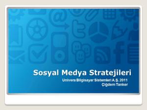 Sosyal Medya Stratejileri - Inet-tr