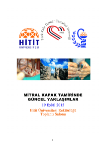Program - Türk Kalp ve Damar Cerrahisi Derneği