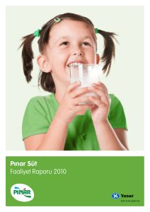 Pınar Süt Faaliyet Raporu 2010