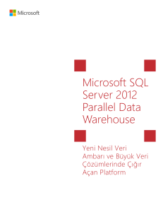 SQL Server 2012 Parallel Data Warehouse - A