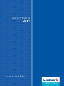 Faaliyet Raporu 2011