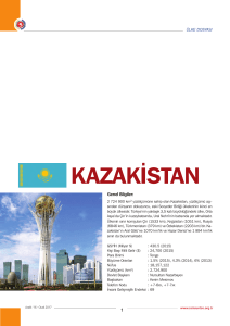 kazakistan - Samsun Ticaret ve Sanayi Odası